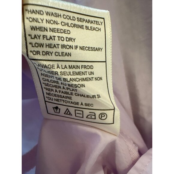 NWT Steve Madden Light Pink Ruffled Tiered Sleeveless Dress With Adjustable Tass - Picture 8 of 8